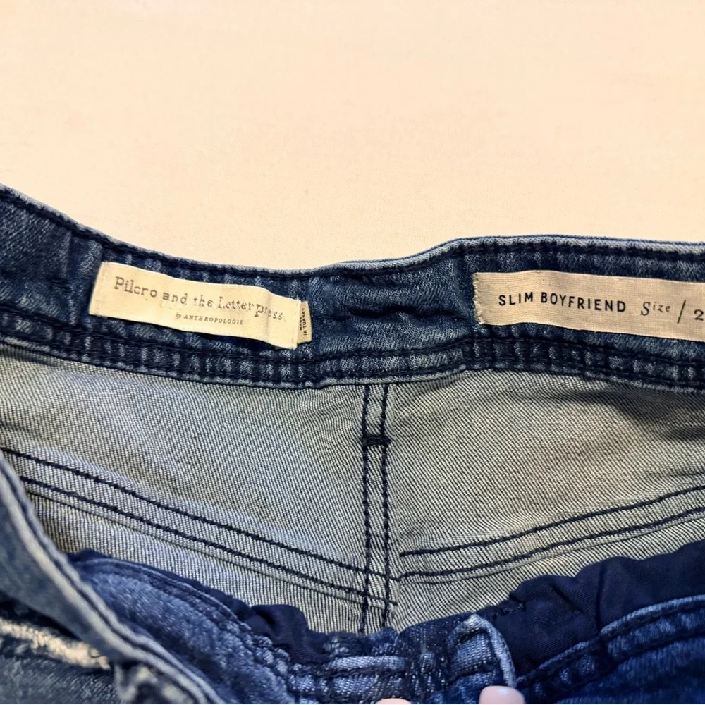 Pilcro x Anthropologie Slim Boyfriend Shorts - Picture 2 of 3